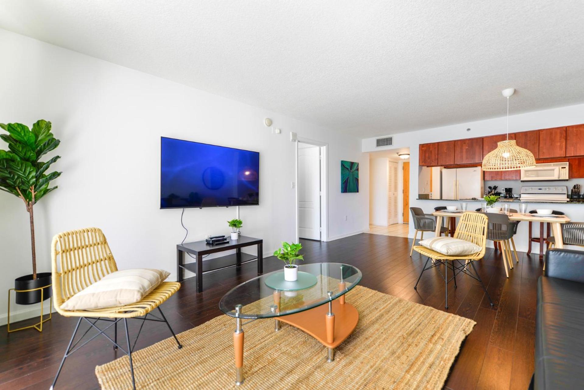 Apartamento Ocean View Exquisite 1 Br W/free Parking *